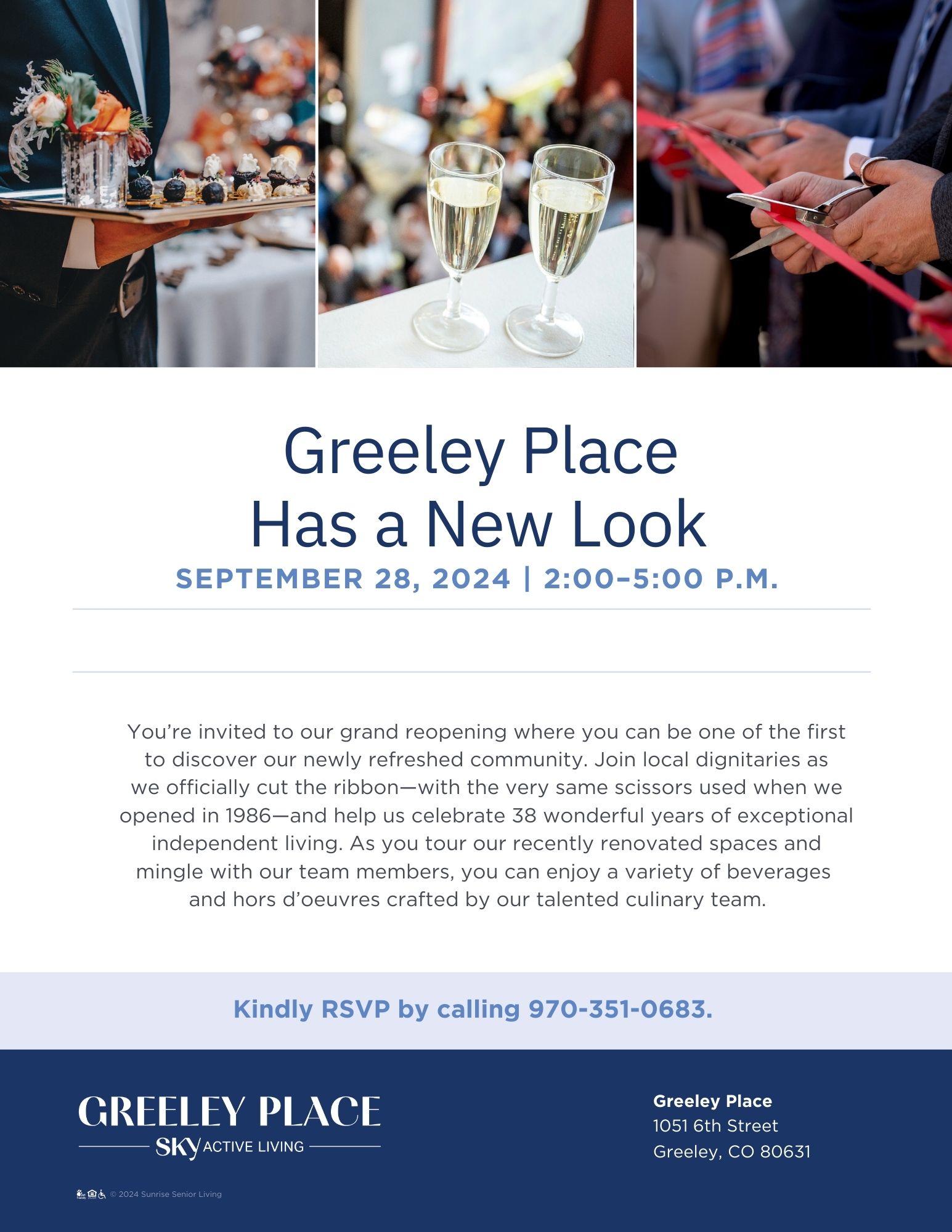 Greely Place Grand Reopening Party!